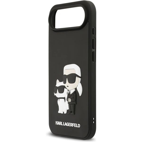 Karl Lagerfeld 3D Rubber Karl and Choupette kryt iPhone Air černý - Pouzdra - Obrázek afdab0f3743849dd8455988e46fbd379