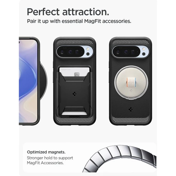 Spigen Rugged Armor MagSafe kryt Google Pixel 10 Pro XL matně černý - Pouzdra - Obrázek afeb7a446ce84f20af6c02151e7d1bd0