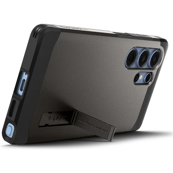 Spigen Tough Armor MagSafe kryt Samsung Galaxy S25 Ultra tmavě šedý - Pouzdra - Obrázek aff728666bc94ab5852619502e24da74