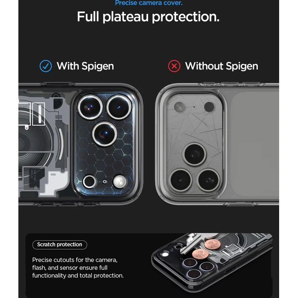 Spigen Ultra Hybrid MagSafe kryt iPhone 18 Pro Max/17 Pro Max zero one black - Pouzdra - Obrázek b001bd53ce53452b9bde58dc1641e397