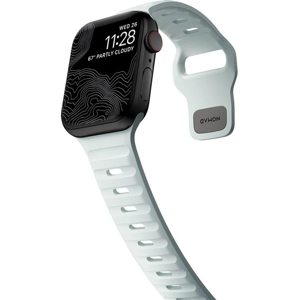 Nomad Sport Strap S/M řemínek pro Apple Watch 42/41/40/38mm Ice Blue Glow - Řemínky - Obrázek b006e74d871f43df98463aa1ffc85c8e