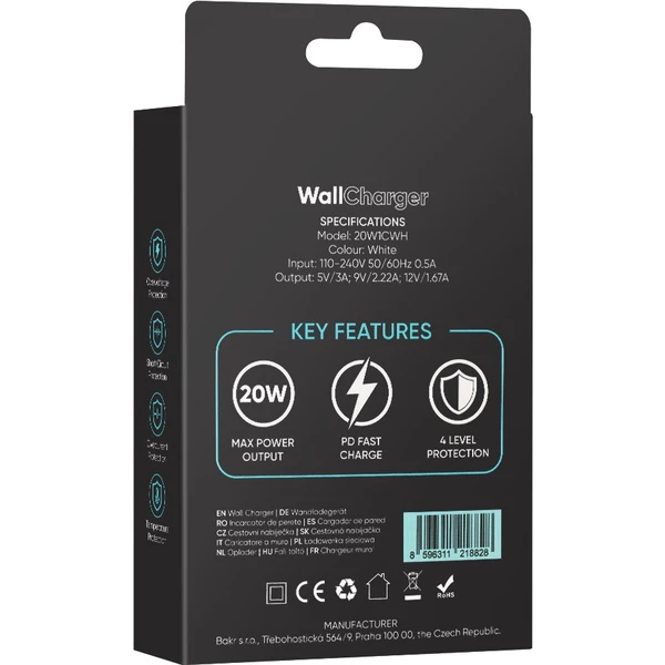 Obal:Me nabíječka USB-C (20W) bílá - Nabíječky - Obrázek b0461d003fe34bd897446809bbcc9e24
