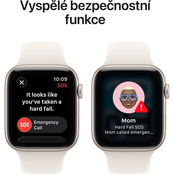 Apple Watch SE 3 (2025) Cellular 44mm Hvězdně bílý hliník s hvězdně bílým sportovním řemínkem S/M - Chytré hodinky - Obrázek b0b4c11cdf9a45ccb7cb5725343c2320