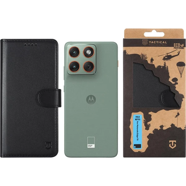 Tactical Field Notes pouzdro Motorola Edge 70 černé - Pouzdra - Obrázek b0c78340b0f34be9a1ae69df9cde35f0