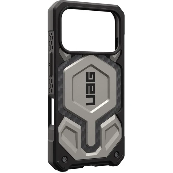 UAG Monarch Pro MagSafe Titanium kryt iPhone 17 Pro stříbrný - Pouzdra - Obrázek b0e9d40cb2a54d3ab563e1e59e889d6e