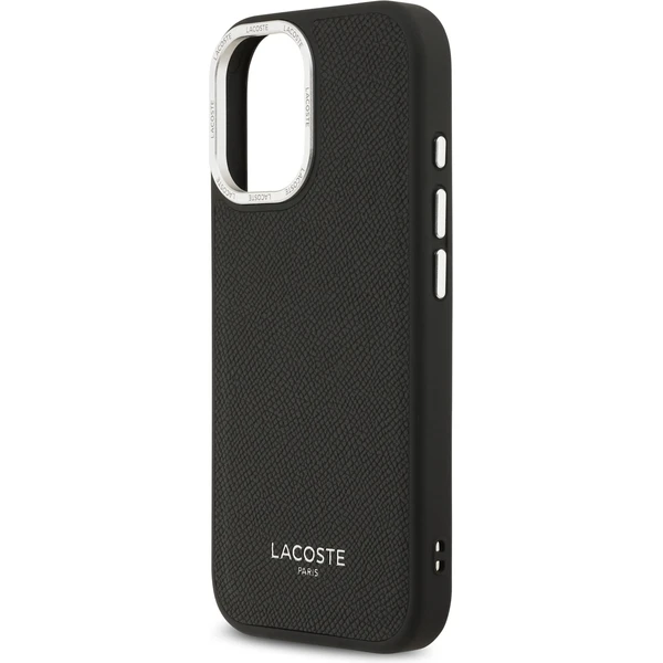 Lacoste PU Leather Champs Elysees MagSafe kryt iPhone 17 černý - Pouzdra - Obrázek b0ec384b03304e388f8c90aa0eb8fb70