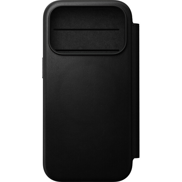 Nomad Modern Leather Folio MagSafe kožené pouzdro iPhone 17 Pro/18 Pro Black - Pouzdra - Obrázek b0ef234589054c86ad2c814580598681