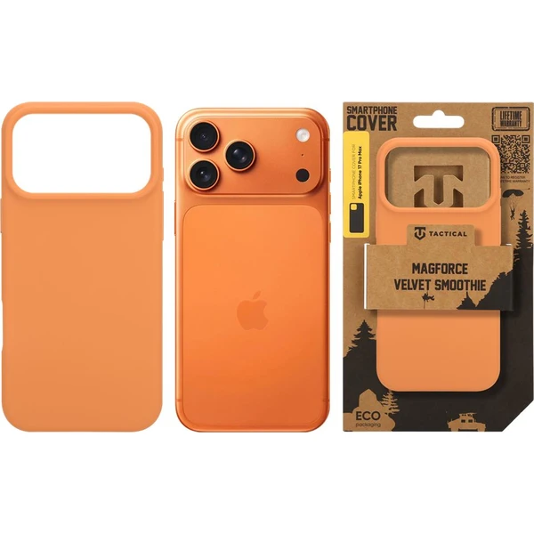 Tactical MagForce Velvet Smoothie kryt Apple iPhone 17 Pro Max oranžový - Pouzdra - Obrázek b121518e9a52464a90605f6232731d49