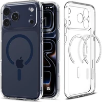 Spigen Ultra Hybrid MagSafe kryt iPhone 17 Pro Max clear deep blue - Pouzdra