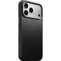 Nomad Traditional Leather MagSafe kožený kryt iPhone 17 Pro Max/18 Pro Max Black - Pouzdra