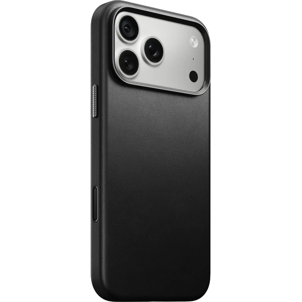 Nomad Traditional Leather MagSafe kožený kryt iPhone 17 Pro Max/18 Pro Max Black - Pouzdra - Obrázek b17663e2b4da44c9abafda1280ca9055