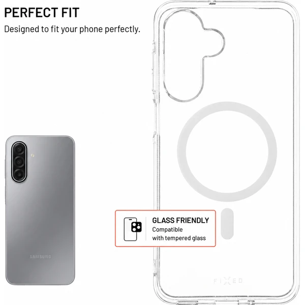 FIXED MagStory AntiUV TPU kryt s MagSafe Samsung Galaxy A18/A17 čirý - Pouzdra - Obrázek b1864e102ac04545abba94c6851ae94b