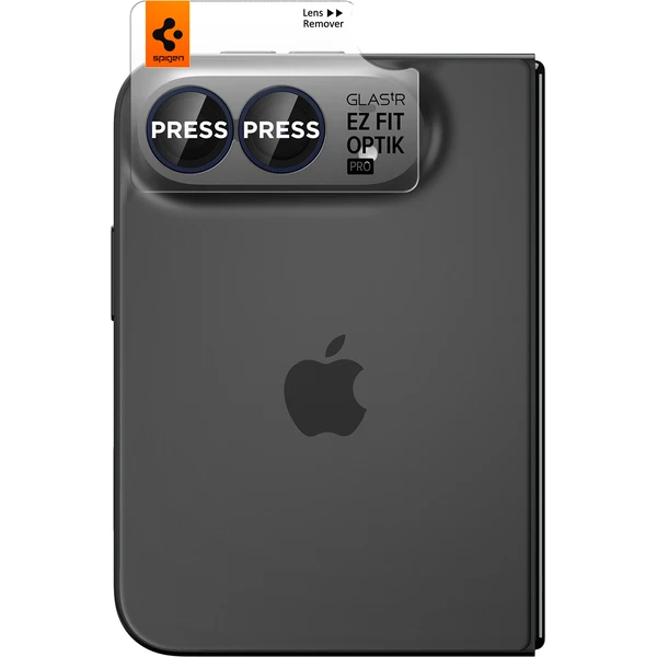 Spigen Glass tR EZ Fit Optik Pro 2 Pack sada skel iPhone Duo černá - Ochranné folie a skla - Obrázek b1acf9fcd57644af9bce26984fe1c431