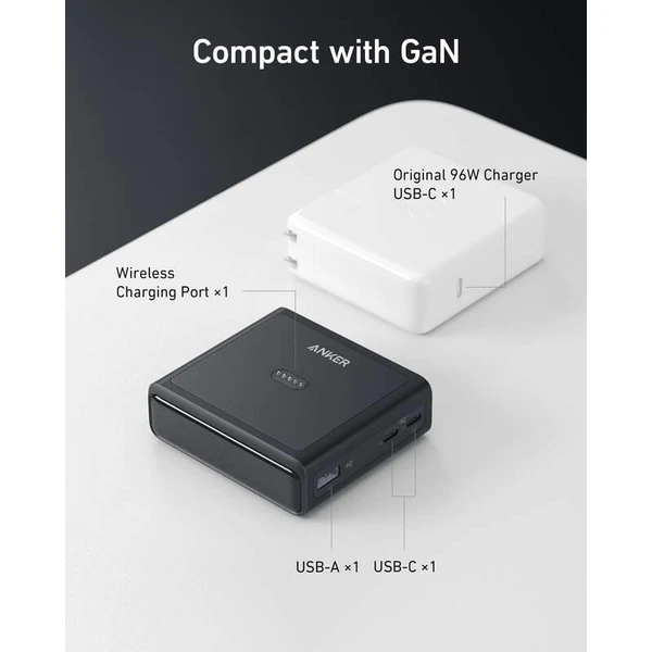 Anker nabíjecí stanice 100W 2xUSB-C, 1xUSB, 1xkonektor pro Prime powerbanku černá - Nabíječky - Obrázek b1ccba4d39f54accaa28cae7905b62d6