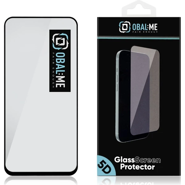 OBAL:ME 5D Tvrzené Sklo pro Xiaomi Redmi 15 5G černé - Ochranné folie a skla - Obrázek b2210fb97d0f4bc080158a272ff890b7