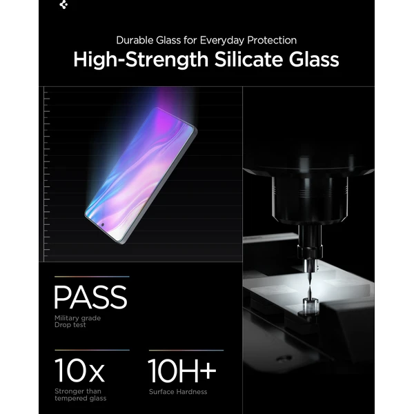 Spigen Glass tR EZ Fit Pro (Anti Reflection) sklo Samsung Galaxy S26+ čiré (2 ks) - Ochranné folie a skla - Obrázek b22f02ce348247e99e9d90f980a6faae