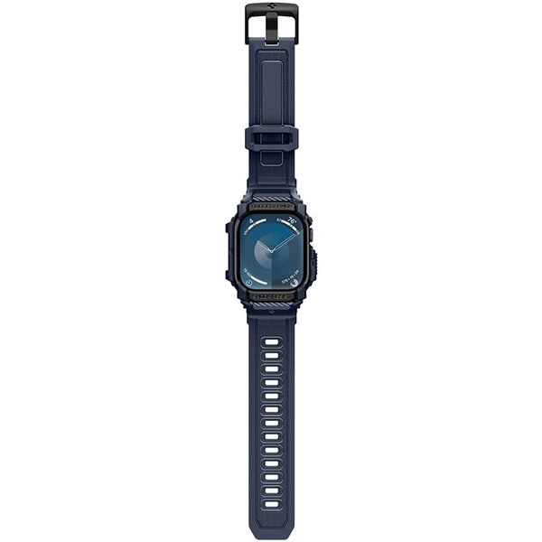 Spigen Rugged Armor Pro řemínek s pouzdrem Apple Watch 10/11 (46mm) modrý - Řemínky - Obrázek b2521ecc2e3b4fa3b98ecae6265391dd
