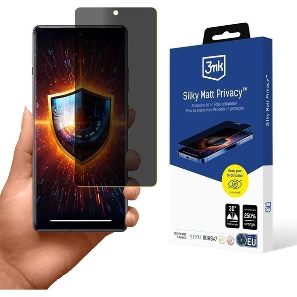 3mk Silky Matt Privacy ochranná fólie Xiaomi 15 - Ochranné folie a skla - Hlavní obrázek