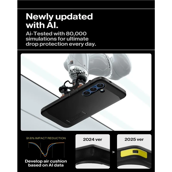 Spigen Tough Armor MagSafe kryt Samsung Galaxy S25+ černý - Pouzdra - Obrázek b256c3a4683444e582695e575b039bc0