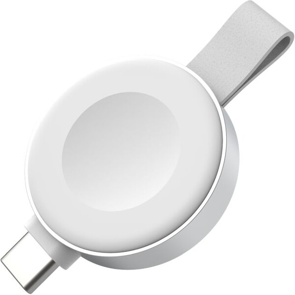 FIXED Orb 2 USB-C adaptér pro Apple Watch s rychlonabíjením bílý