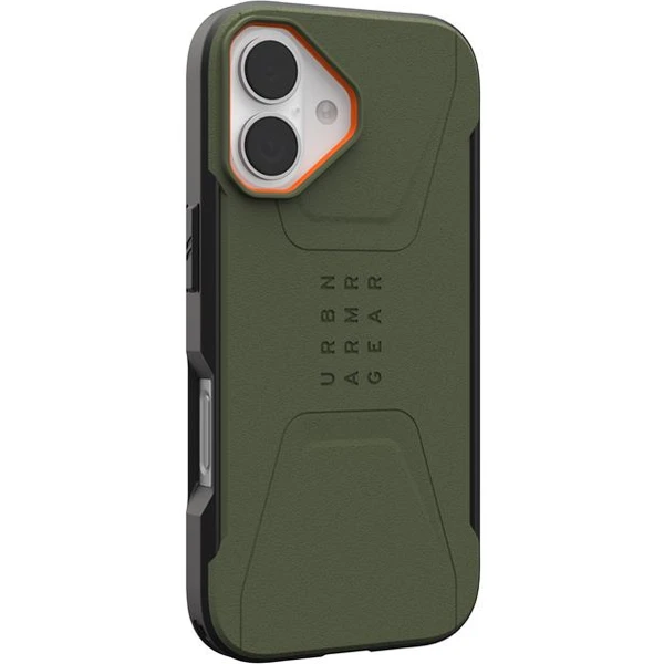 UAG Civilian Magsafe kryt iPhone 17 zelený/oranžový - Pouzdra - Obrázek b2745cc318bf422da6f148d9488c56b7