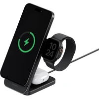 ENERGEA MagTrio Plus 3v1 Foldable (Qi2) MagSafe nabíječka černá - Nabíječky