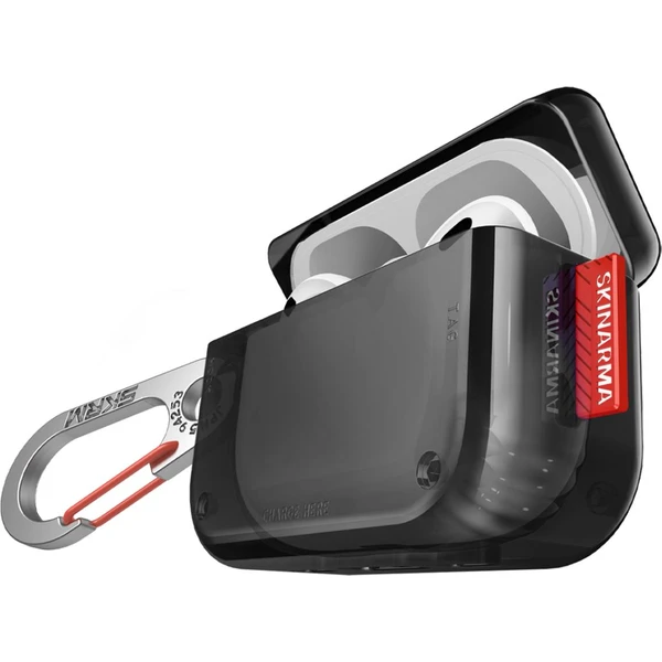 SKINARMA Saido pouzdro pro AirPods Pro 2 černé - Pouzdra - Obrázek b2ab2a8694554e75af0503791393ff52