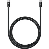 Satechi Thunderbolt 5 Pro pletený kabel (PD 240W,80Gpbs,8K video) 1m vesmírně černý - Kabely a redukce