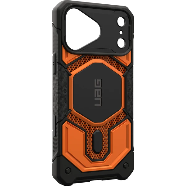 UAG Monarch Pro MagSafe Kevlar kryt iPhone 18 Pro Max/17 Pro Max oranžový - Pouzdra - Obrázek b2c4f16130cb4da486493aec39666235