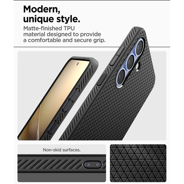 Spigen Liquid Air kryt Samsung Galaxy S25+ černý - Pouzdra - Obrázek b2d38f719bcb4a5f9fac60ba3c1520e0
