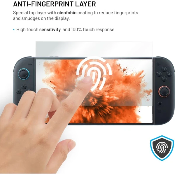 FIXED 2,5D tvrzené sklo pro Nintendo Switch 2 čiré - Ochranné folie a skla - Obrázek b2d58d45431a4aaf88e9c8a6bae39a58