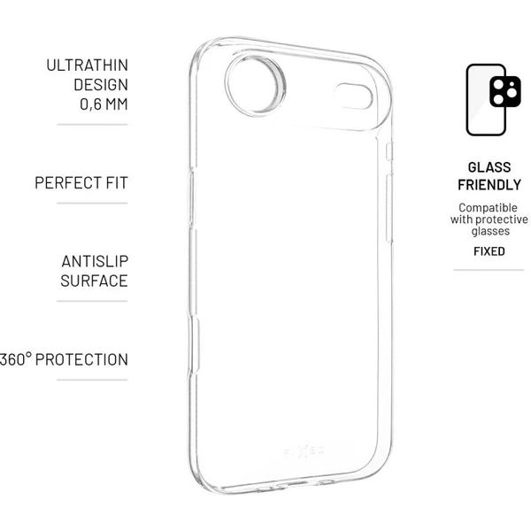 FIXED Story Slim TPU kryt Apple iPhone Air, 0,6 mm čirý - Pouzdra - Obrázek b2d7125e5cdb47f98f90311f01f7a30e