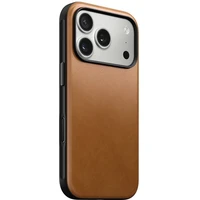 Nomad Modern Leather Case MagSafe kožený kryt iPhone 17 Pro English Tan - Pouzdra
