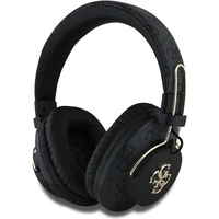 Guess PU 4G Metal Logo ENC bezdrátová sluchátka černá - Sluchátka