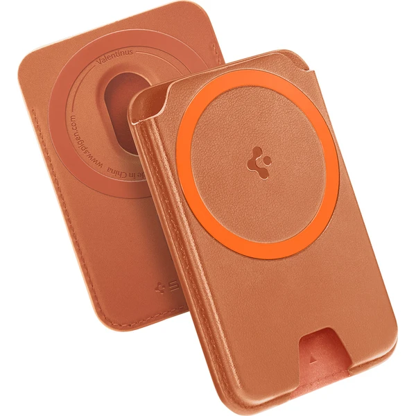 Spigen Valentinus MagFit+ MagSafe Wallet 3 Card peněženka metallic orange - Peněženky - Obrázek b31e77faf9a947d88036beed13d65cdb