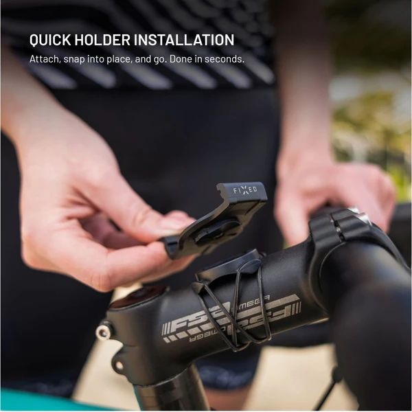 FIXED Dock držák chytrých hodinek na kolo pro Garmin 22mm černý - Držáky - Obrázek b33541c758c64e0ea303c0becb12ce66