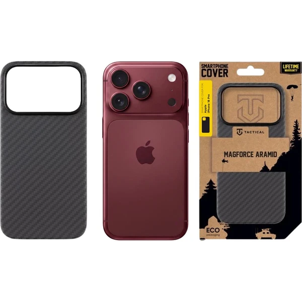 Tactical MagForce Aramid kryt Apple iPhone 18 Pro černý - Pouzdra - Obrázek b33bb054a8bd4ed292fc907c4db0930d