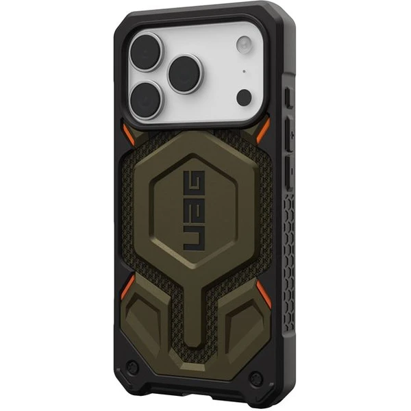 UAG Monarch Pro MagSafe Kevlar kryt iPhone 17 Pro zelený - Pouzdra - Obrázek b3492410a9574effa664d374f665b7a6