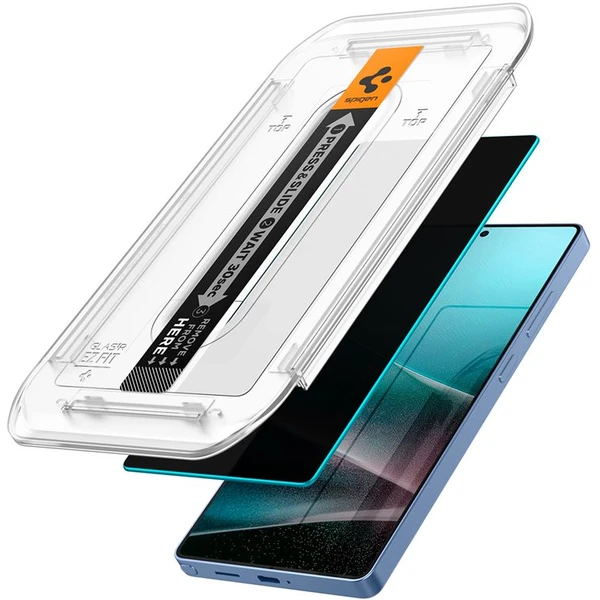 Spigen Glass tR EZ Fit HD (Privacy) tvrzené sklo Samsung Galaxy S25 Ultra (2 ks) - Ochranné folie a skla - Obrázek b359769f20014183aa0ed6fbd5d197ce