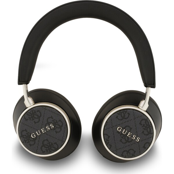 Guess PU Leather 4G Classic Logo ENC Bezdrátová sluchátka černá