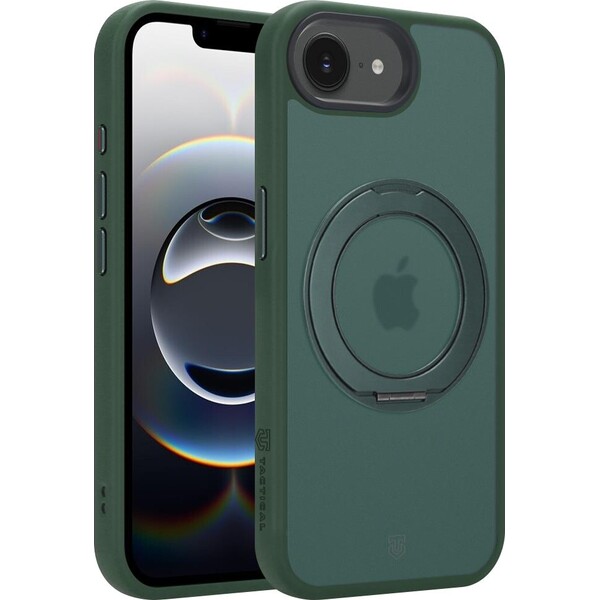 Tactical MagForce Hyperstand kryt Apple iPhone 16e/17e Forest Green
