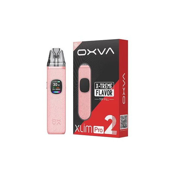 OXVA Xlim Pro 2 Pod Kit Coral Pink - Elektronické cigarety - Obrázek b3ea11d151224788b85e81a11dc0d389