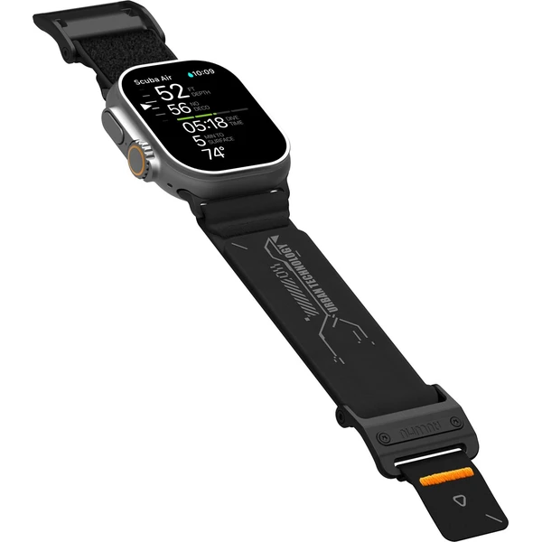 Aulumu A11 Mag Buckle Slim řemínek Apple Watch 49/46/45/44/42mm Black Buckle/Black Strap - Řemínky - Obrázek b3f89837a02741abb842a450ba0c9ae9