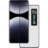 OBAL:ME 5D tvrzené sklo Xiaomi Redmi Note 14 Pro+ 5G černé - Ochranné folie a skla