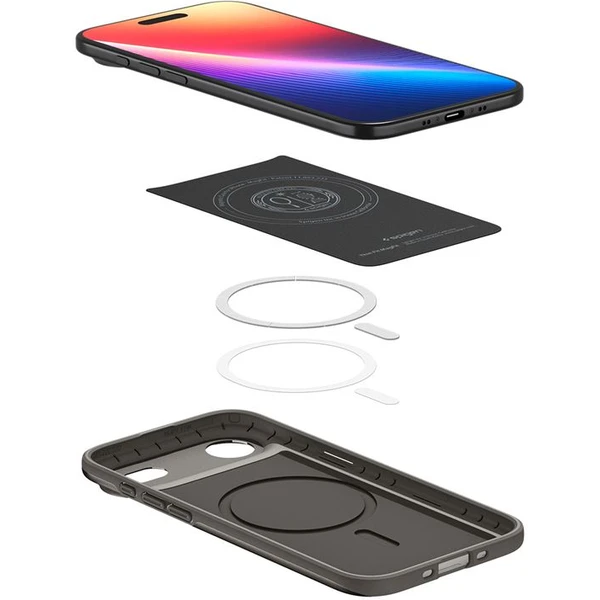 Spigen Thin Fit MagSafe kryt iPhone Air gunmetal - Pouzdra - Obrázek b40d57e1268e4e0c9847966b60b7ee8f