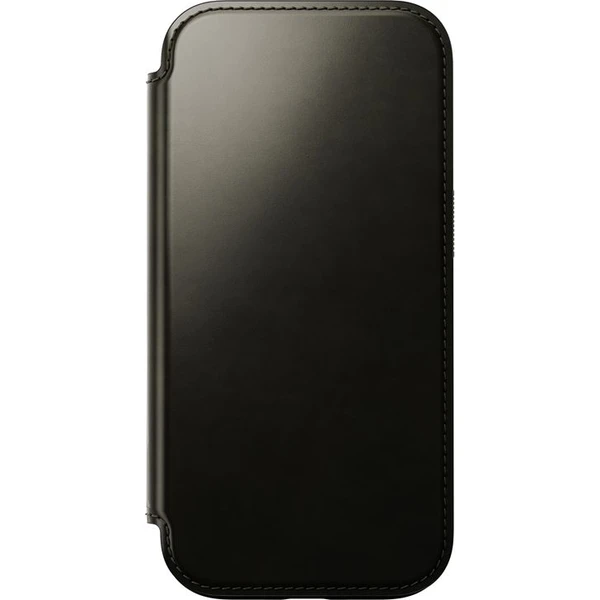 Nomad Modern Leather Folio MagSafe pouzdro iPhone 16 Pro zelené chromované - Pouzdra - Obrázek b4214ac1be3b4cd4ae0013a68f3753c7