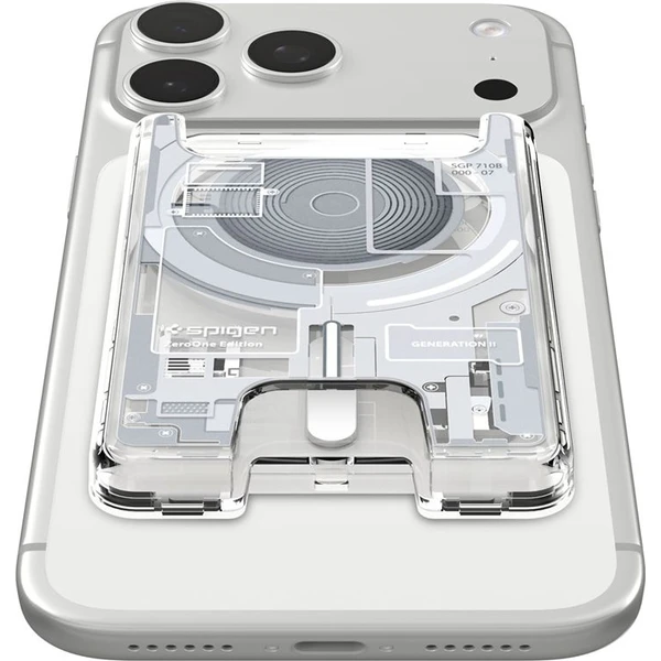 Spigen Ultra Hybrid Wallet MagSafe peněženka zero one white - Peněženky - Obrázek b436875d36564fbfac31cfe722d36e5f