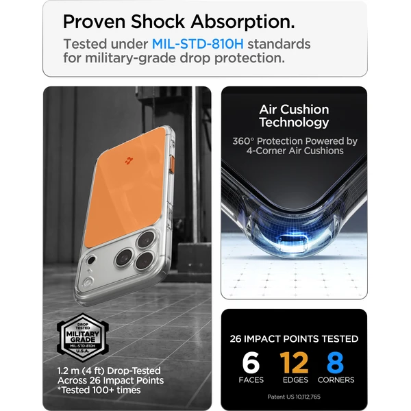 Spigen Ultra Hybrid T MagSafe kryt iPhone 18 Pro/17 Pro glossy orange - Pouzdra - Obrázek b4866dbda96c4b93a17c5143bc9b17f7