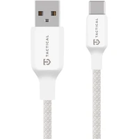 Tactical Stitch Thread USB-A/USB-C napájecí kabel 15W 1m bílý - Kabely a redukce