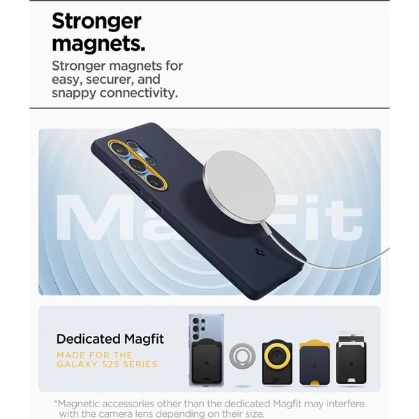 Spigen Nano Pop MagSafe kryt Samsung Galaxy S25 Ultra námořně modrý - Pouzdra - Obrázek b4984ce5204e4175bc6982ab48a51cca
